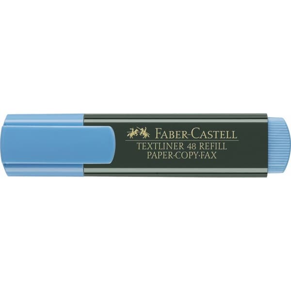 Merke penn Faber-Castell TEXTLINER 48 Blå (10 enheter)