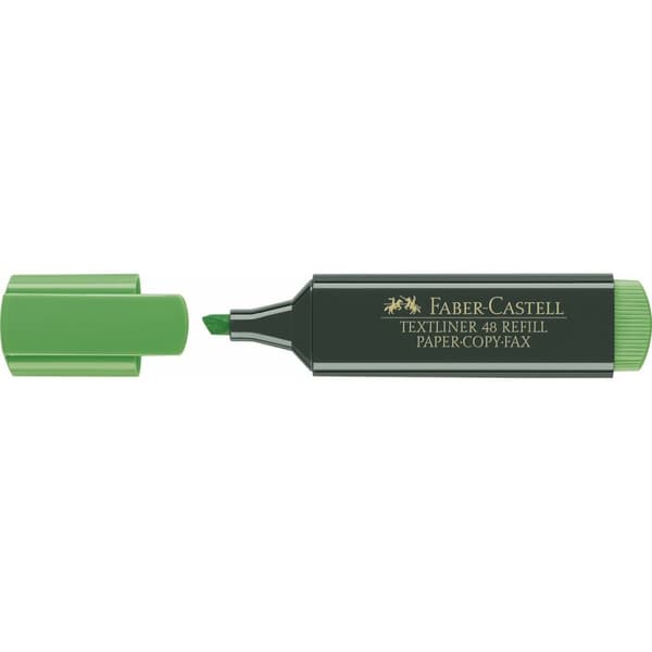 Merke penn Faber-Castell TEXTLINER 48 Grønn (10 enheter)