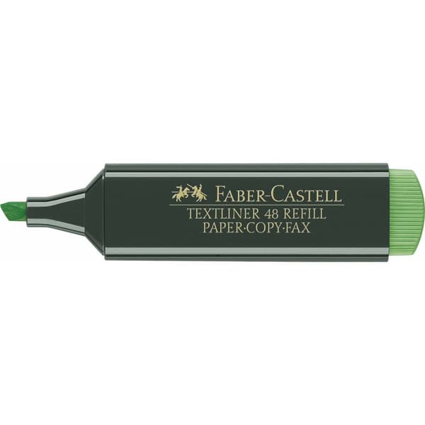 Merke penn Faber-Castell TEXTLINER 48 Grønn (10 enheter)