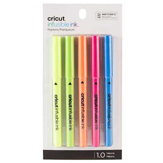 Cricut Medium Punktmarkører Explore/maker Neons 1 Mm 5 Enheder Flerfarvet