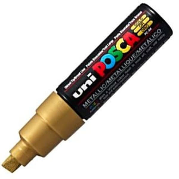 Tuschpennor POSCA PC-8K Gyllene 6 antal