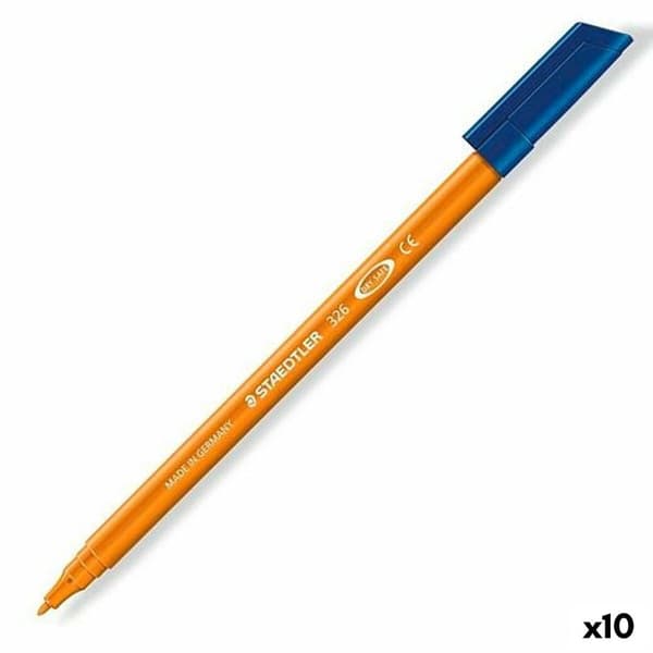 huopakärkiset kynät Staedtler Noris Club Vaaleanruskea (10 osaa)