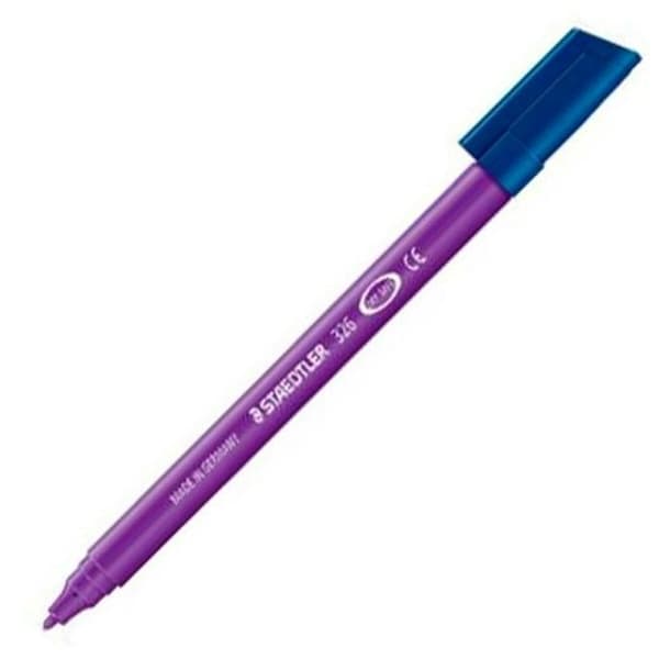 huopakärkiset kynät Staedtler Noris Club Liila (10 osaa)