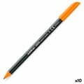 Miniatyrbillede 1 af 2: Markør Edding 1200 Orange (10 enheder)