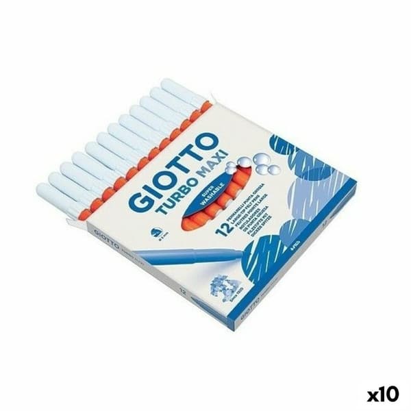 Tuschpennor Giotto Turbo Color Orange (10 antal)