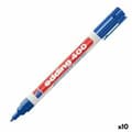 Miniatyrbilde 1 av 8: Permanent markør Edding 400-03 Blå 1 mm (10 enheter)