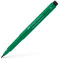 Pikkukuva 2 / 2: huopakärkiset kynät Faber-Castell Pitt Artist Tummanvihreä (10 osaa)