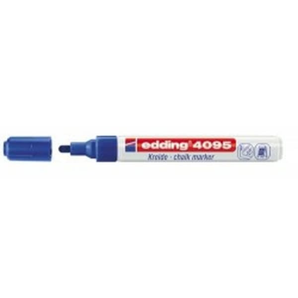 Liitutaulutussit Edding 4095 Sininen (10 osaa)