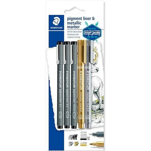 Tussisetti Staedtler Design Journey (10 osaa)
