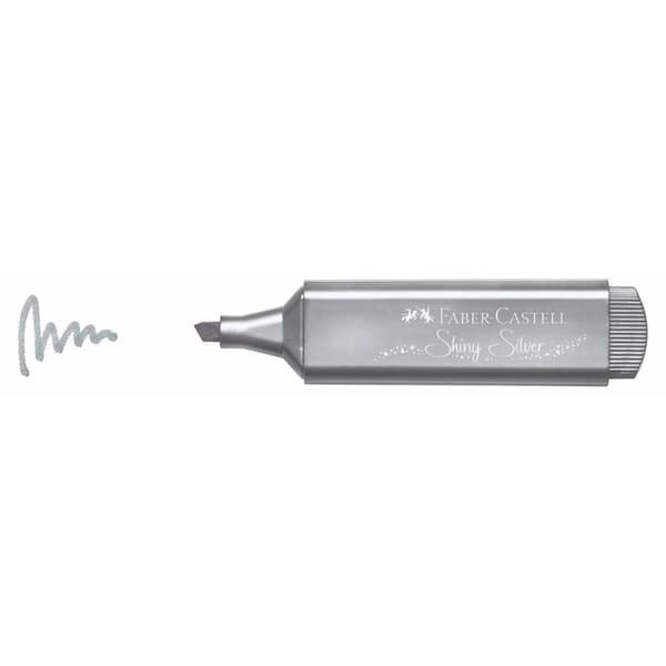 Fremhæver Faber-Castell Sølvfarvet (10 enheder)