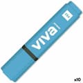 Pikkukuva 1 / 3: Fluoresentti tussi Molin Viva Sininen (10 osaa)