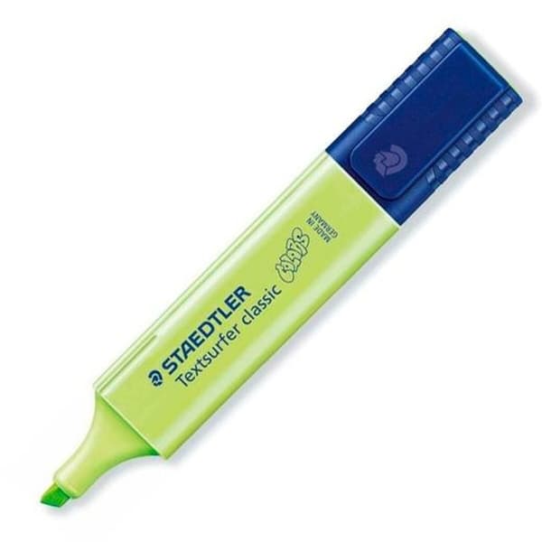 Fluoresentti tussi Staedtler Textsurfer Classic Pastel Vihreä (10 osaa)