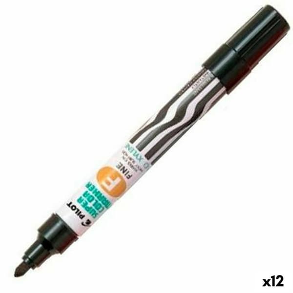 Sprittusch Pilot SCA-F Genopladelig Sort (12 enheder)