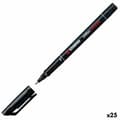 Miniatyrbillede 1 af 2: Sprittusch Stabilo OHPEN UNIVERSAL Sort 0,7 mm 10 Dele (25 enheder)