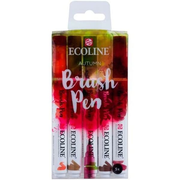 Tuschpennor Talens Ecoline (3 antal)