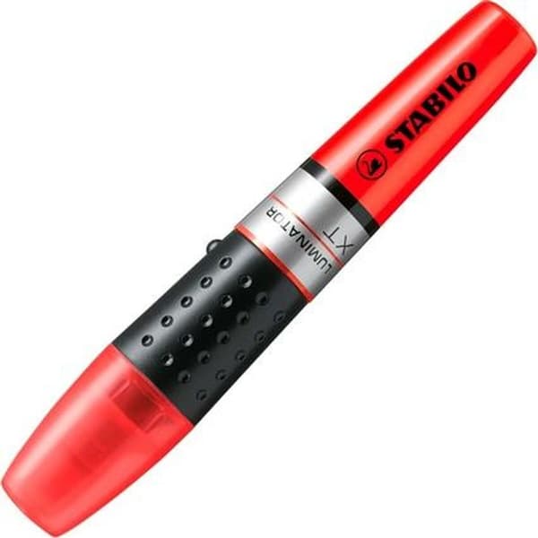 Fluoresentti tussi Stabilo Punainen 10 Kappaletta (1 osaa)