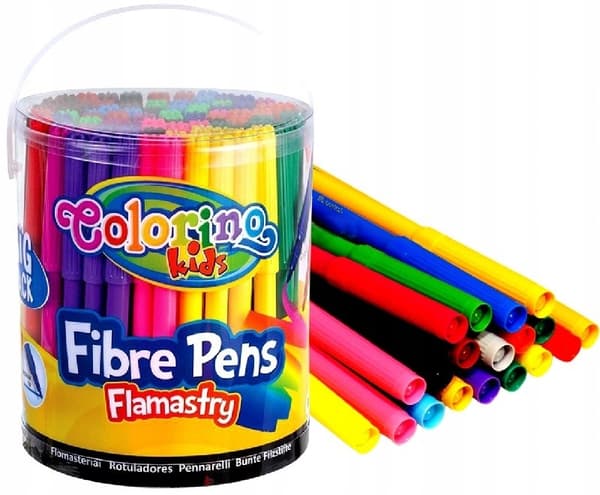 Colorino tuscher stor pakke med 96 stk i tube