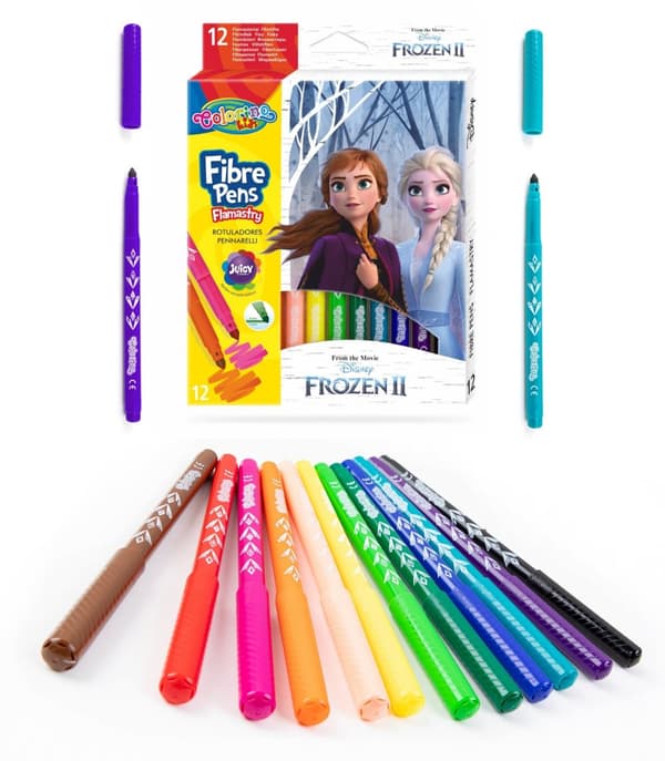 Frozen II Colorino 12-farve tuscher