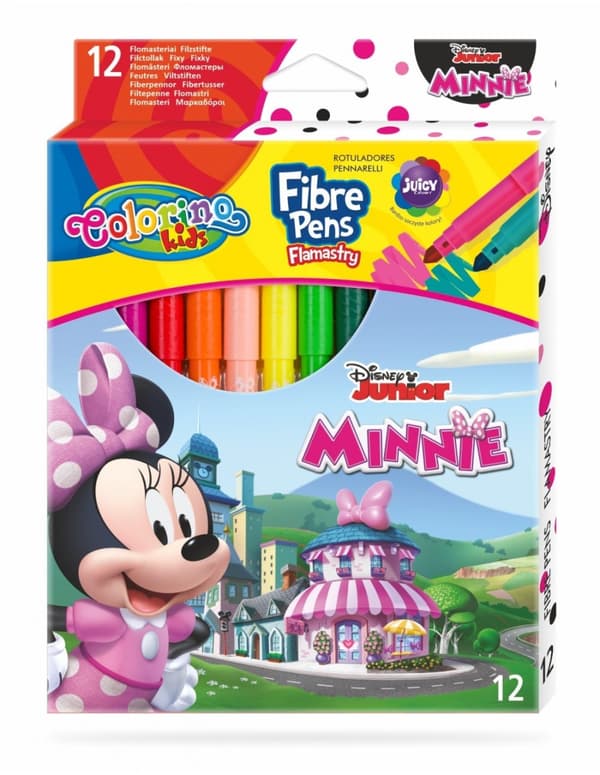 Minnie Colorino 12-väriset tussit