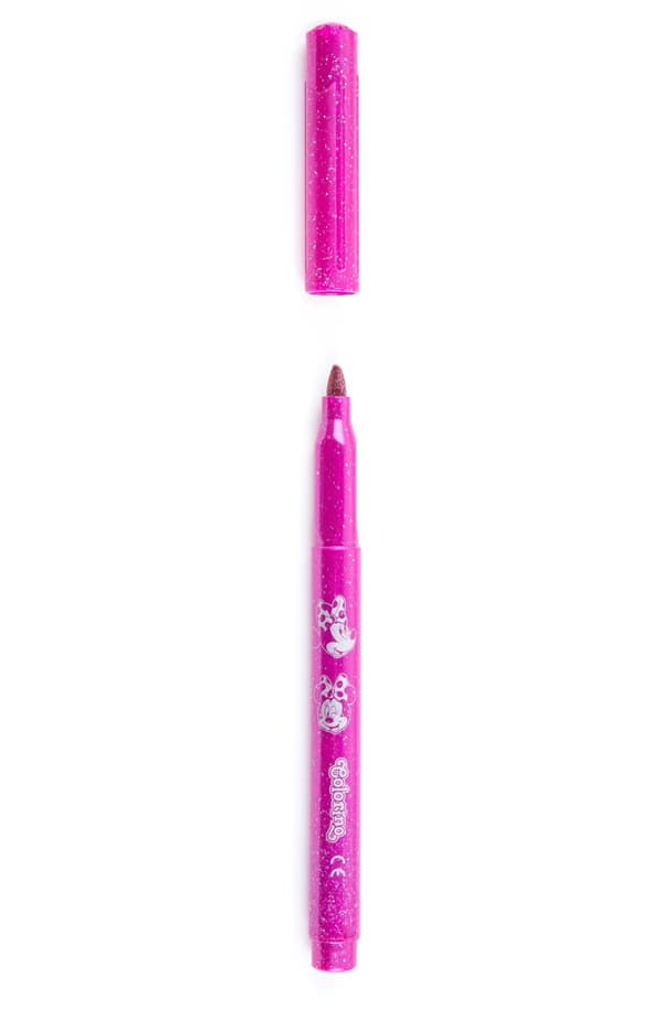 Minnie Colorino glittermarkörer 6 färger