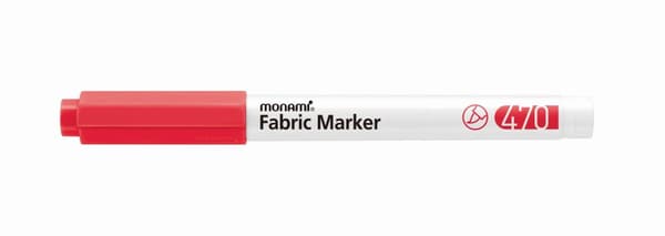 Kangasmerkki 470 Red Fluo 15 Monami