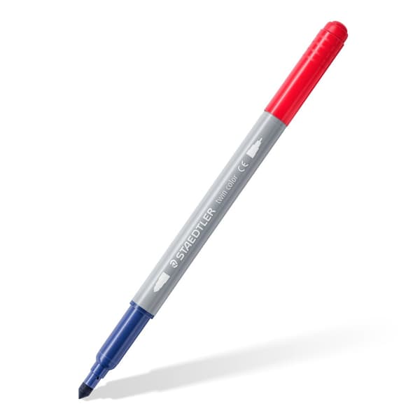 Dubbelsidiga markörer 10 st 20 färger Staedtler
