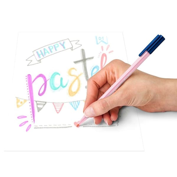 Triplus 6-färgs Pastel v2 Staedtler markörer