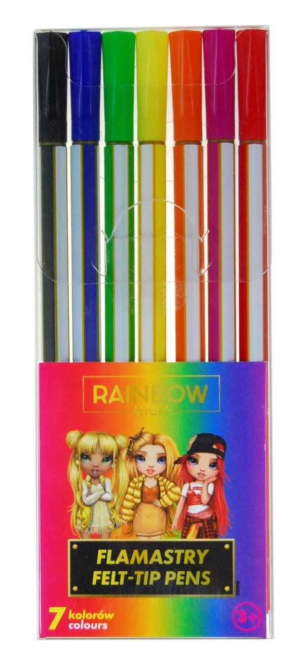 Rainbow High Astra 7-färgsmarkörer