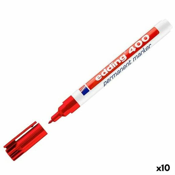 Sprittusch Edding 400-02 Rød (10 enheder)