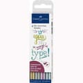 Miniatyrbild 2 av 2: Tuschpennor Faber-Castell Pitt Artist Metallic Fall (5 antal)