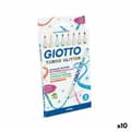 Miniatyrbild 1 av 3: Tuschpennor Giotto Turbo Glitter Multicolour (10 antal)
