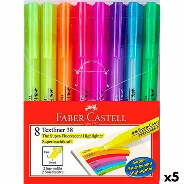 Markeringstuscher Faber-Castell Textliner 38 5 enheder