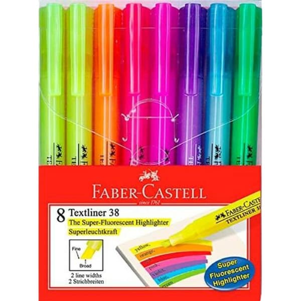 Markeringstuscher Faber-Castell Textliner 38 5 enheder