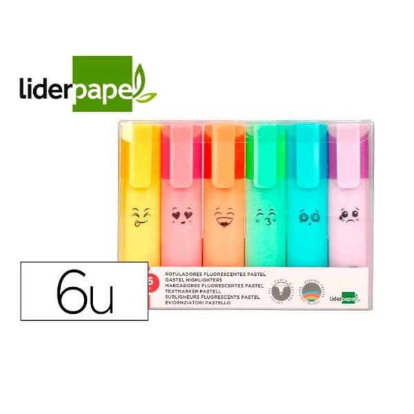 Fremhæver Liderpapel RT21 6 Dele