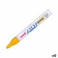 Miniatyrbillede 1 af 2: Sprittusch Uni-Ball PX-20 Gul 2,8 mm (12 enheder)