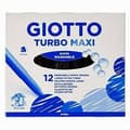 Miniatyrbillede 3 af 3: Sæt med Fiberpenne Giotto Turbo Maxi Sort (5 enheder)