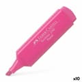 Miniatyrbillede 1 af 2: Fluorescerende markør Faber-Castell Textliner 1546 Kage Pink (10 enheder)