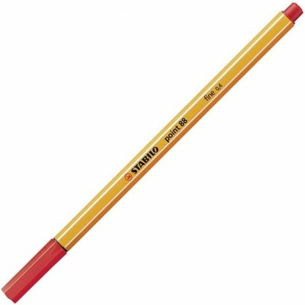 Sæt med Fiberpenne Stabilo 8820-03 Multifarvet 0,4 mm (20 Dele)