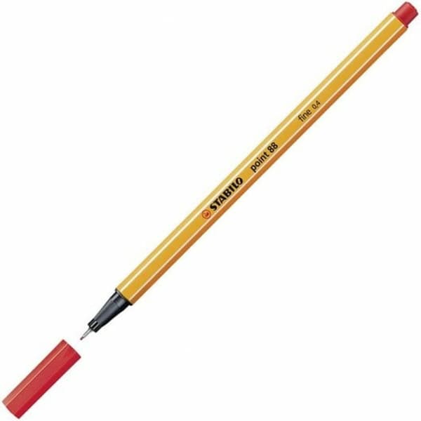 Sæt med Fiberpenne Stabilo 8820-03 Multifarvet 0,4 mm (20 Dele)
