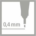 Miniatyrbillede 6 af 6: Sæt med Fiberpenne Stabilo 8820-03 Multifarvet 0,4 mm (20 Dele)