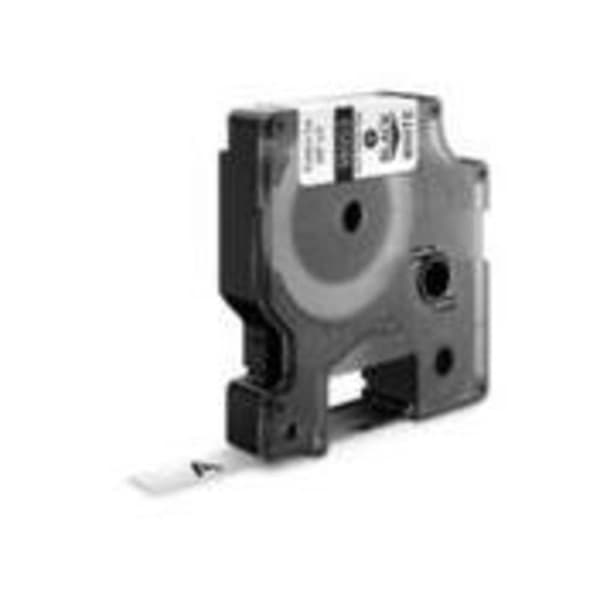 Märkband värme-krympslang DYMO IND RHINO 18053 Polyolefiner Bandfärg: Vit Skriftfärg:Svart 9 mm 1.5 m