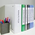 Miniatyrbild 4 av 4: DYMO Etikettrulle 99019 S0722480 59 x 190 mm Papper Vit 110 st Permanent Mappetiketter
