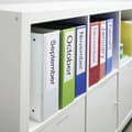Miniatyrbild 2 av 4: DYMO Etikettrulle 99019 S0722480 59 x 190 mm Papper Vit 110 st Permanent Mappetiketter