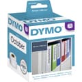 Miniatyrbild 1 av 4: DYMO Etikettrulle 99019 S0722480 59 x 190 mm Papper Vit 110 st Permanent Mappetiketter
