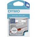 Miniatyrbild 1 av 4: Märkband DYMO D1 S0718070 Polyester Bandfärg: Vit Skriftfärg:Svart 19 mm 5.5 m