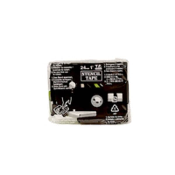 Märkband mall Brother Ste STe-151 Bandfärg: Transparent Skriftfärg:Vit 24 mm 3 m