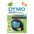 Miniatyrbild 1 av 4: DYMO LT Märkband Bandfärg: Grön Skriftfärg: Svart 12 mm 4 m S0721640