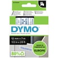 Miniatyrbild 1 av 4: Märkband DYMO D1 45014 Bandfärg: Vit Skriftfärg:Blå 12 mm 7 m