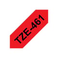Miniatyrbild 4 av 4: Märkband Brother TZe, TZ TZe-461 Bandfärg: Röd Skriftfärg:Svart 36 mm 8 m