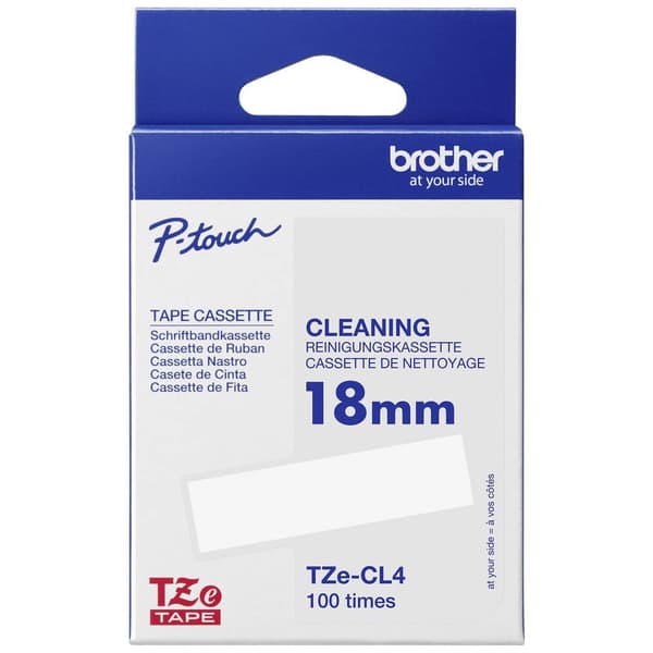 Rengöringsband Brother TZe, TZ TZe-CL4 18 mm